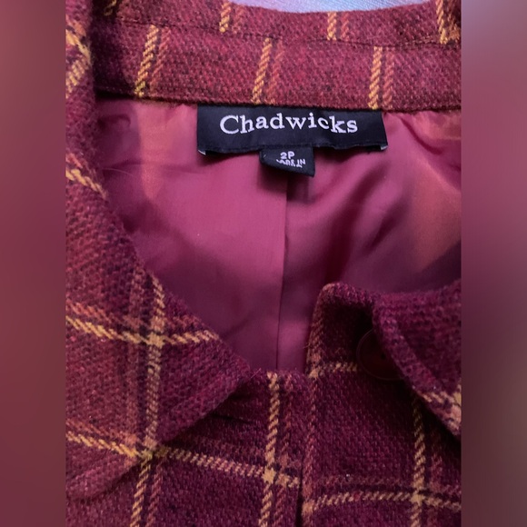 Chadwick’s flannel jacket/blazer - Picture 2 of 2